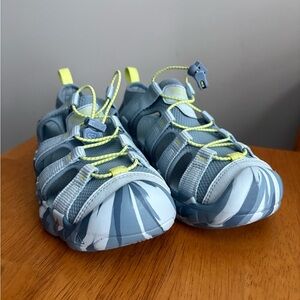 Keen Hyperport H2 Big Kids or Women’s Blue and Yellow Outdoor Sandals